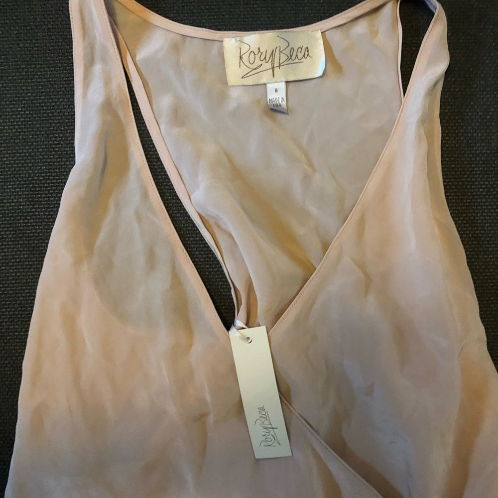 NWT Irene’s Chiffon Tank - Picture 2 of 2